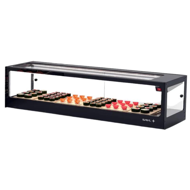 Vitrine à Sushi et Tapas - LOGIC Sushi Groupe à Distance - L 1190 mm Meilleure Vente