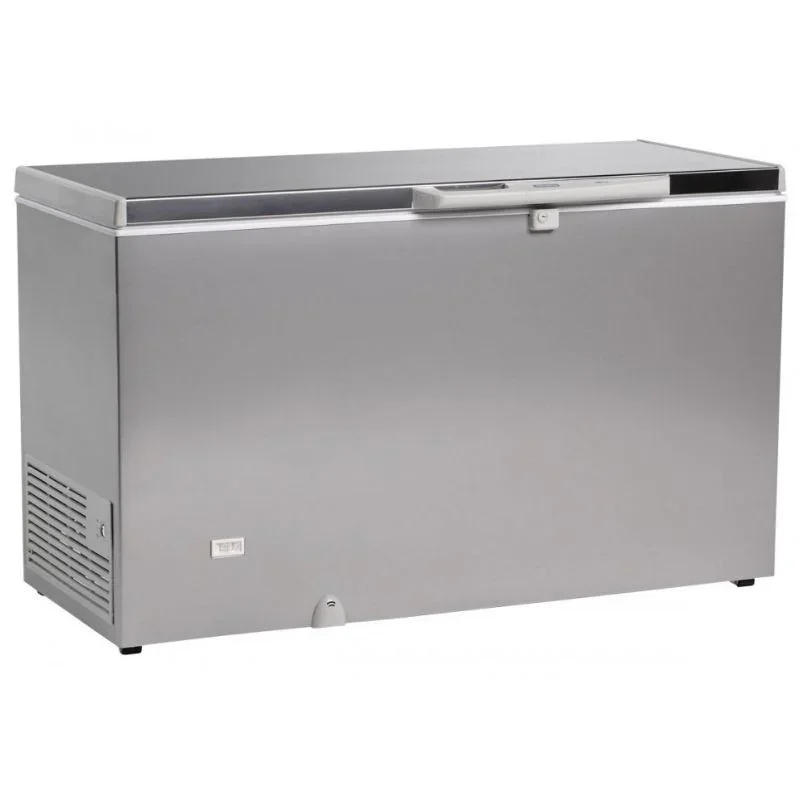 Promotion Saisonnière Congélateur Coffre Professionnel Aspect Inox - 290 L