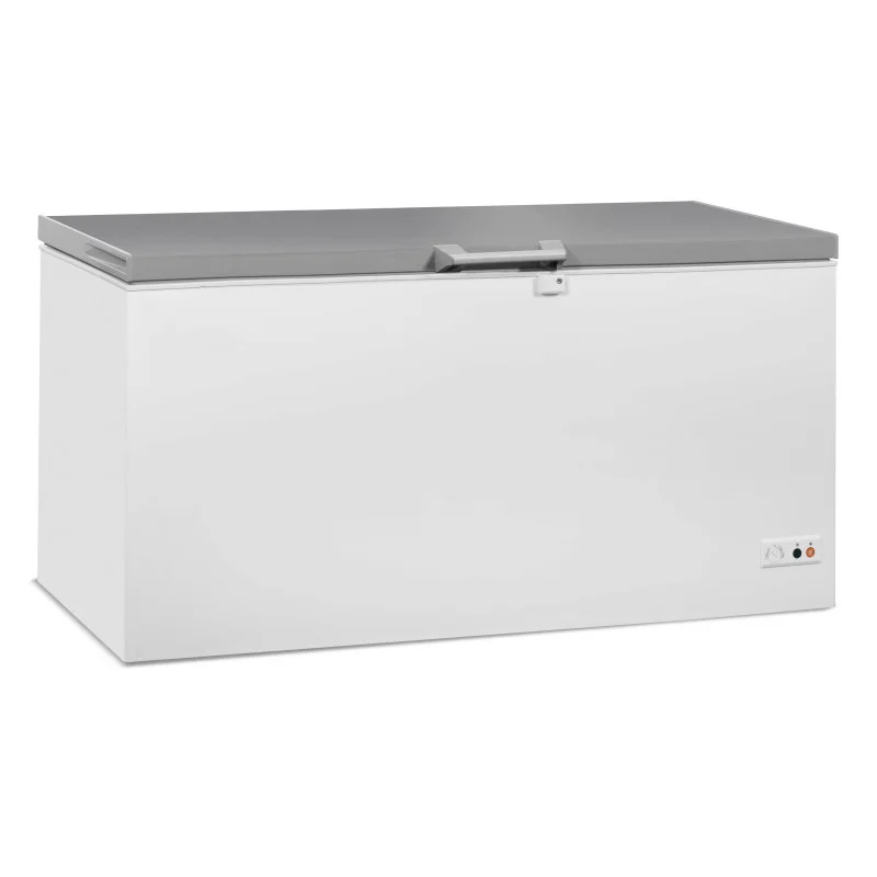 Congélateur Coffre avec Couvercle Inox - 572 L Bon Marché