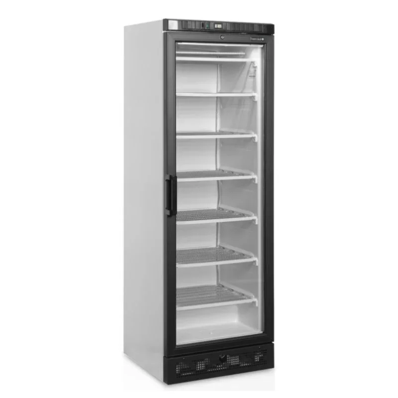 Vente Directe Vitrine Congélateur Statique Porte Vitrée - Blanc - 270 L