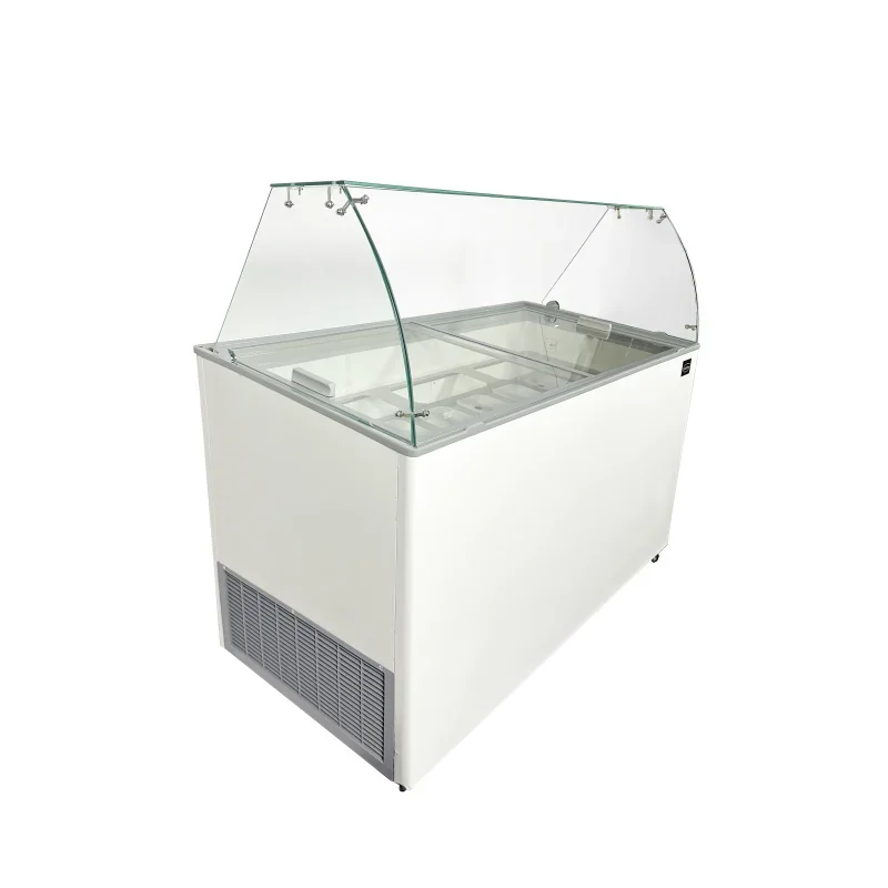 Livraison Express Vitrine à Glace - Statique - 8 x 5 L