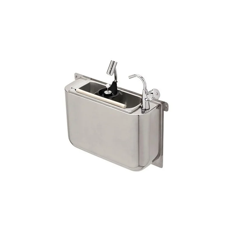 Nouvelle Collection Evier Cuillière à Glace avec Douchette, Robinet, Raccordement à l'Eau et Tuyau d'Evacuation