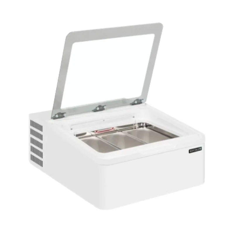Seulement Aujourd’hui Vitrine Comptoir à Glace - 3 x 5 L