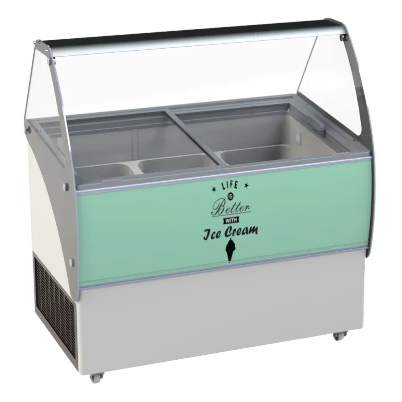 Vitrine à Glace - Statique - 10 x 5 L Achetez Aujourd’hui