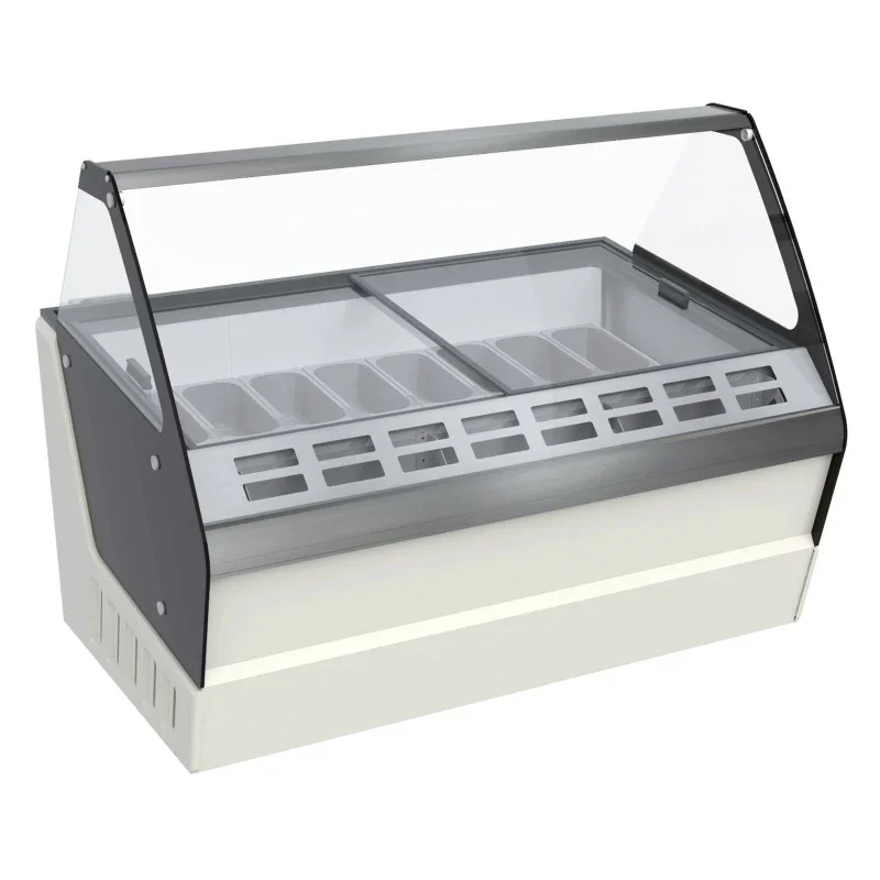 Achat Immédiat Vitrine à Glace - Statique - 16 x 5 L