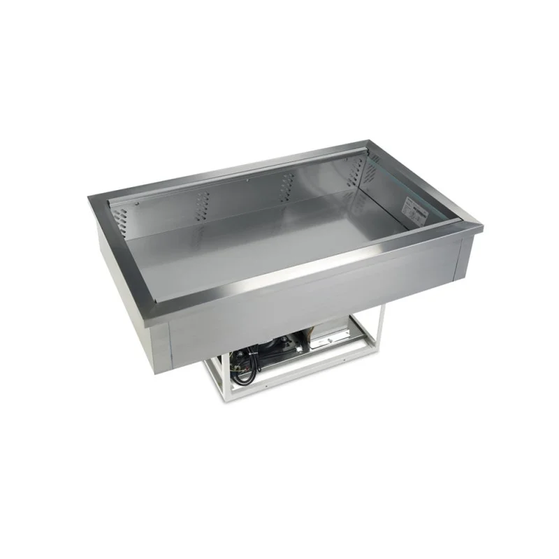 Cuve Réfrigérée Ventilé en Inox - 3 GN 1/1 - 96 L Achat Immédiat