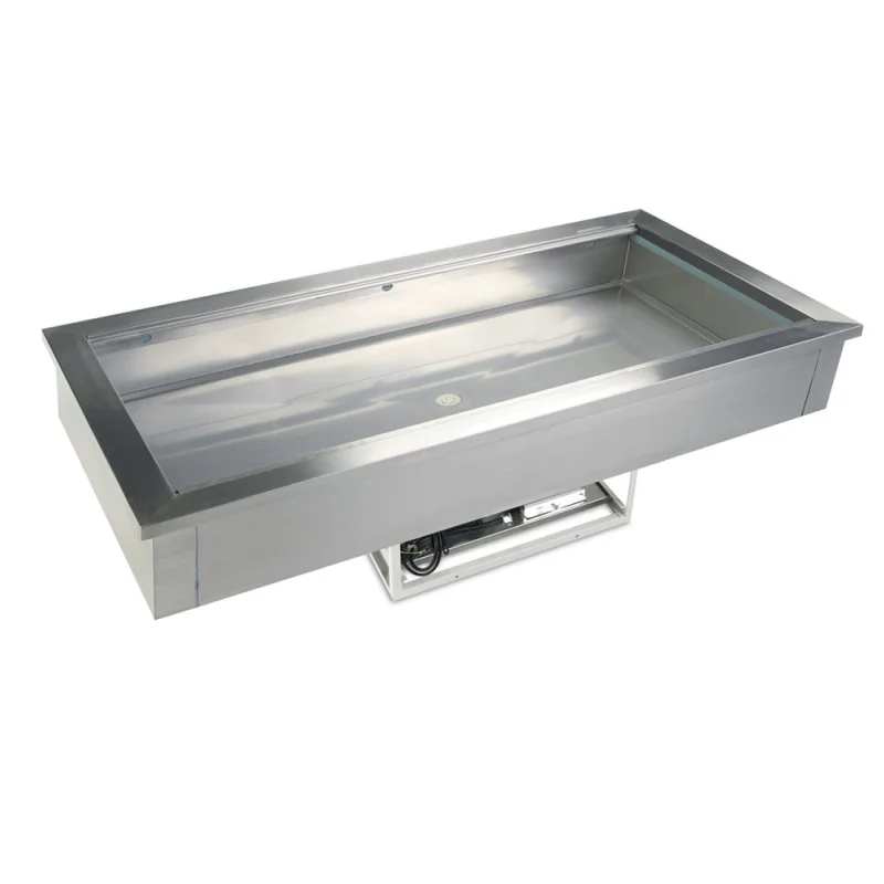 Cuve Réfrigérée Statique en Inox - 5 GN 1/1 - 166 L Achat Immédiat