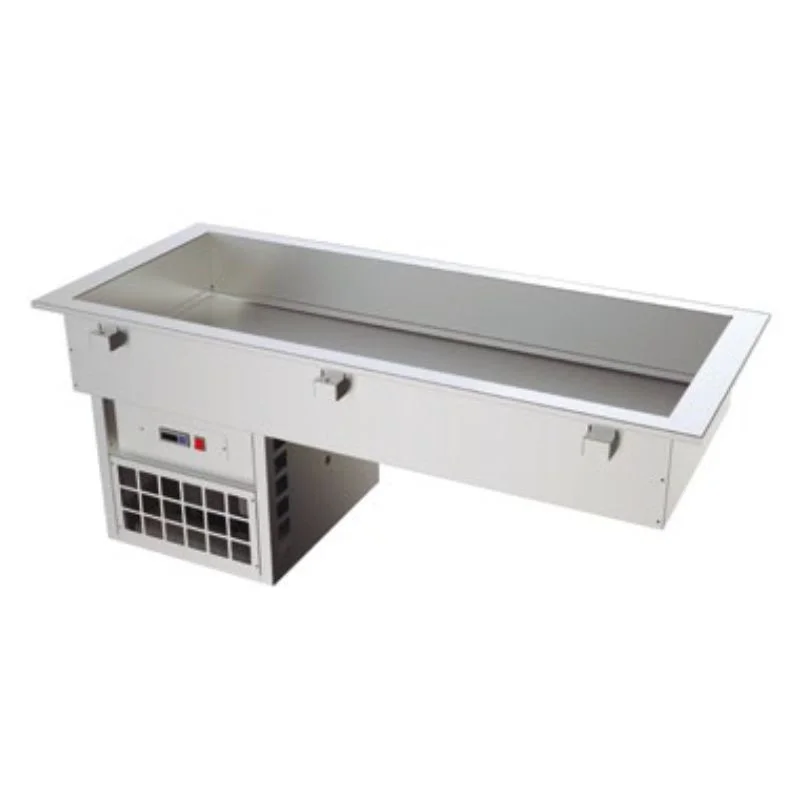 Expédition Rapide Cuve Statique Drop-In - 6 GN - L 2090 x P 610 mm