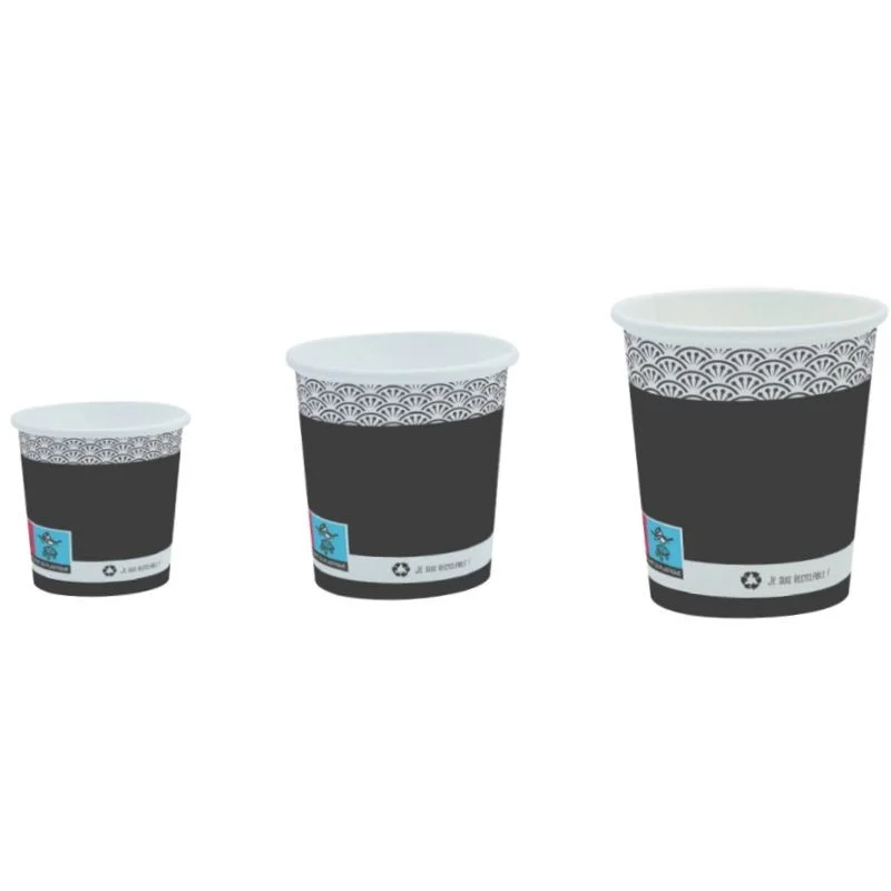 Commander Maintenant Gobelet à Café Carton Elégance - 10 cl - Ecoresponsable - Lot de 50