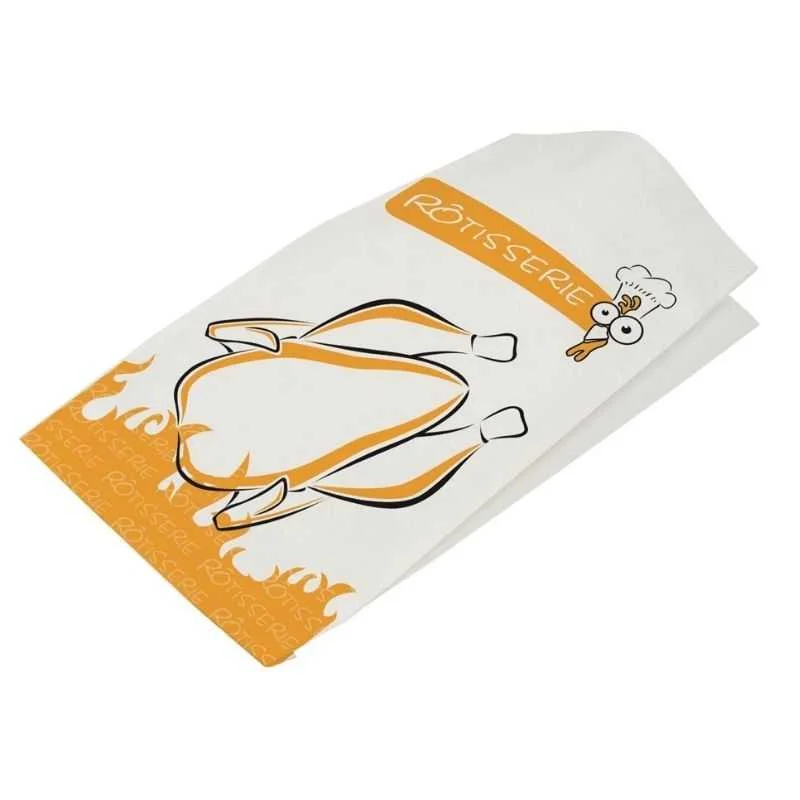 Super Prix Sac Thermoscellable pour Poulet Rôti - 20 x 34,5 cm - Lot de 100