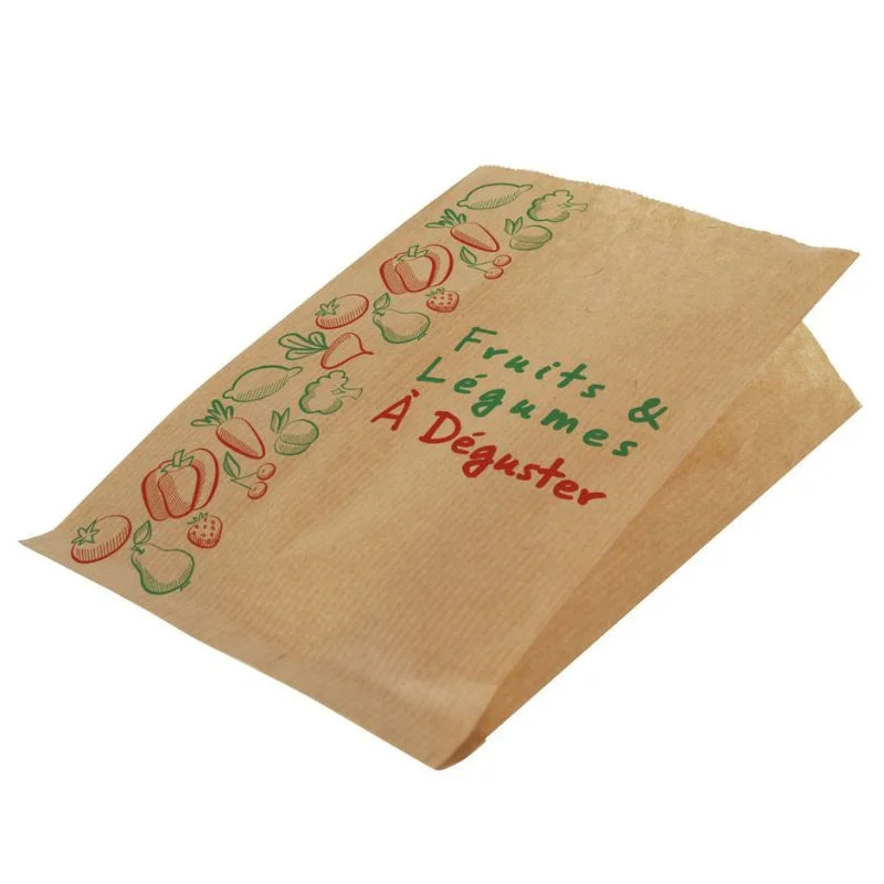 Offre Exclusive Sac à Fruits et Légumes en Kraft 3 kg - Lot de 1000