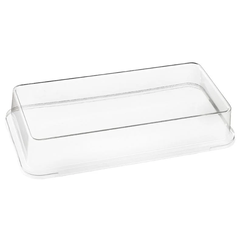 Couvercle en RPET pour Assiette Kanopée 200 x 100 mm - Lot de 100 Commande En Gros
