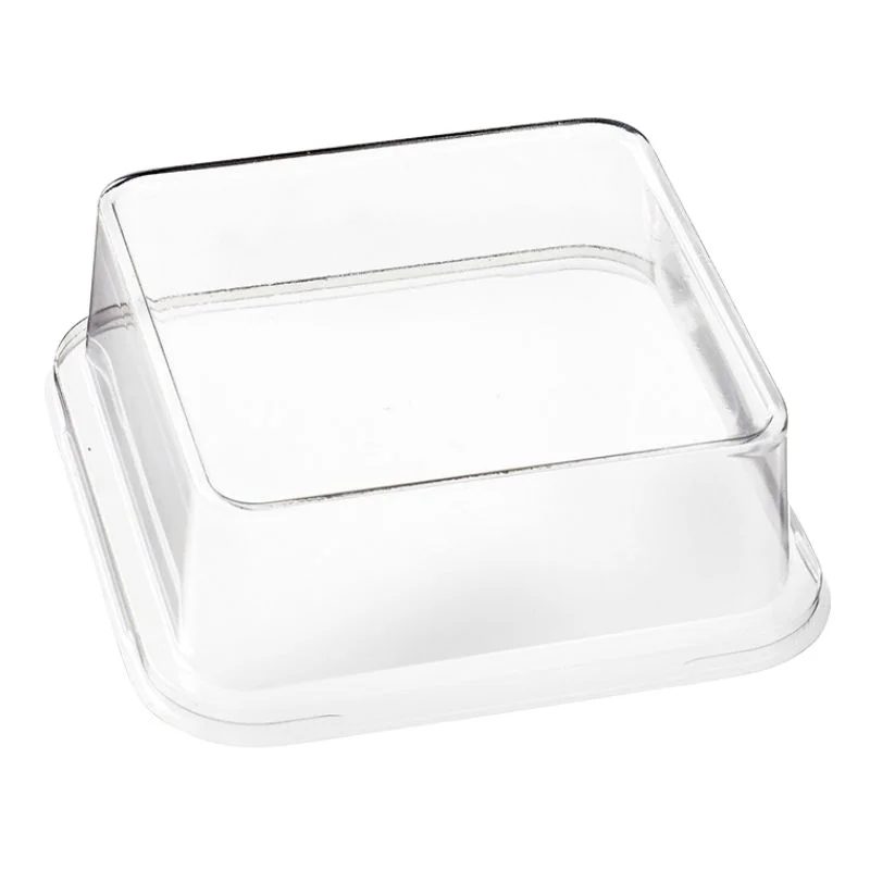 Couvercle en RPET pour Assiette Kanopée 100 x 100 - Lot de 100 Prix Choc