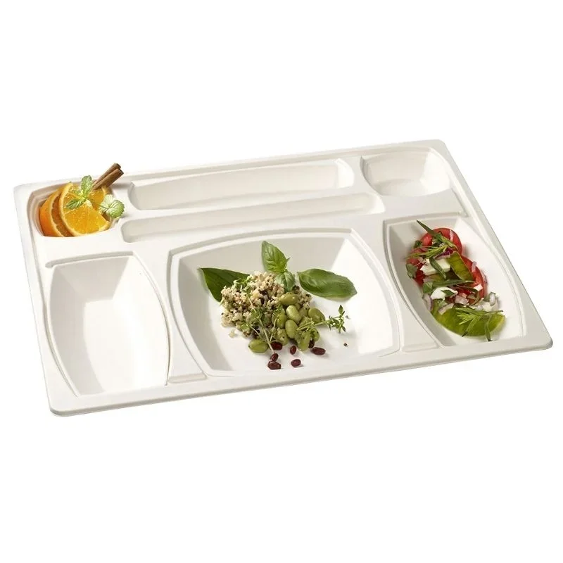 Kit Plateau Repas Gala Blanc - 432 x 332 mm - Lot de 15 Jusqu’à Épuisement Des Stocks