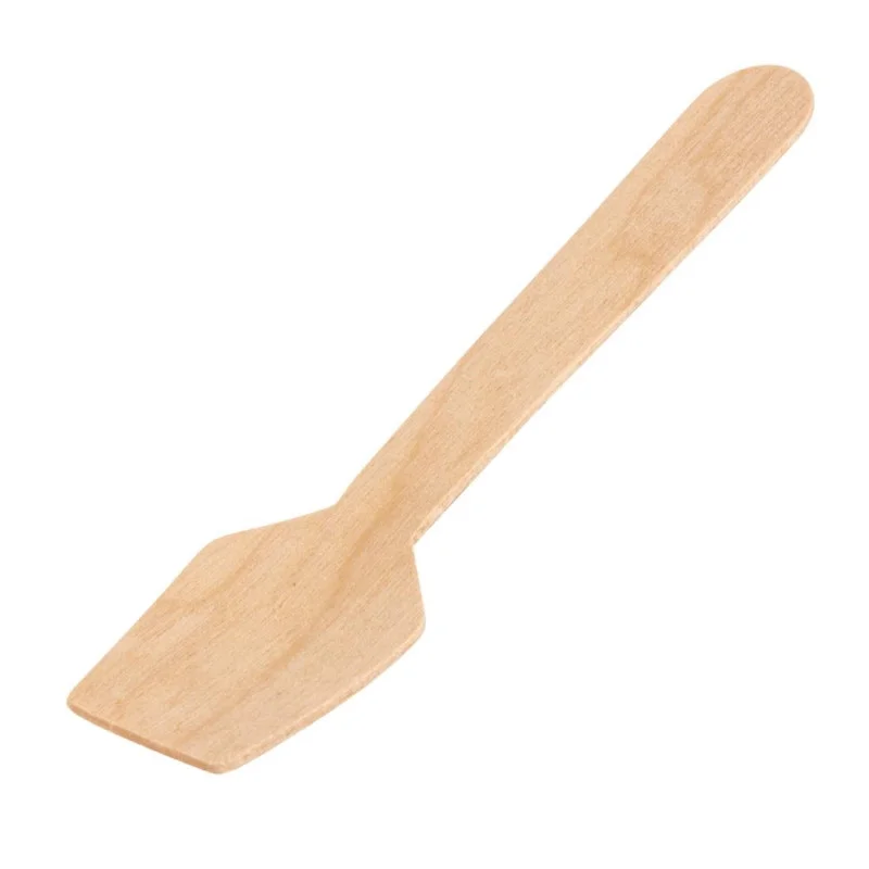 Vente Flash Cuillères à Glace en Bois 96mm - Lot de 100