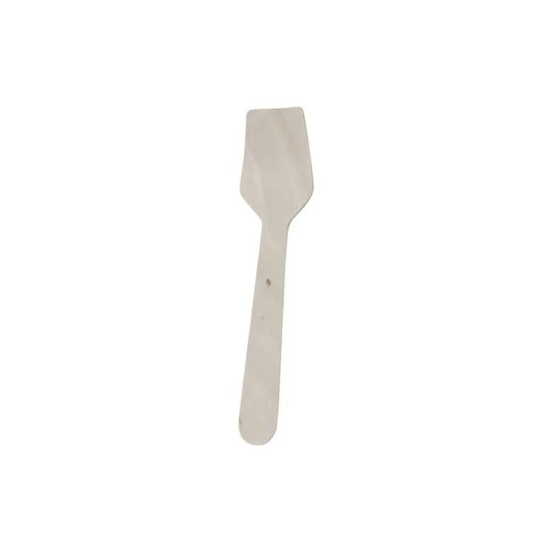 Cuillère à Glace en Bouleau - Ecoresponsable - Lot de 100 Seulement Aujourd’hui