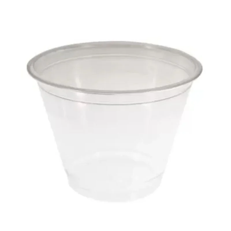 Pot Transparent Plastique - 270 ml - Lot de 50 Populaire