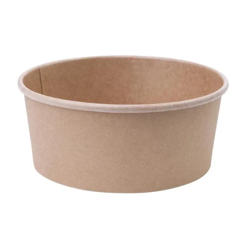 Bols Salade Kraft Ronds - 750 ml - Lot de 300 Expédié Aujourd’hui