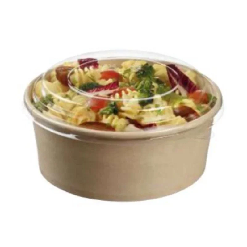 Jusqu’à Épuisement Des Stocks Bol à Salade en Bambou avec Couvercle - 750 ml - ø 155 mm - Lot de 25