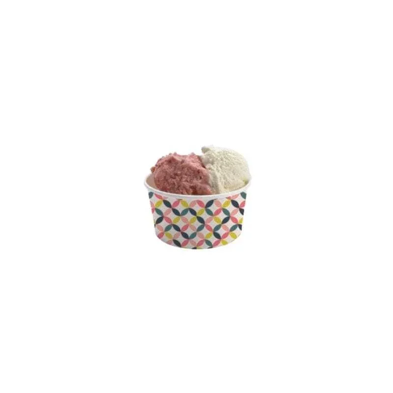 Meilleur Prix Pot à Glace et à Dessert 90 ml - Format Small - Ecoresponsable - Lot de 50