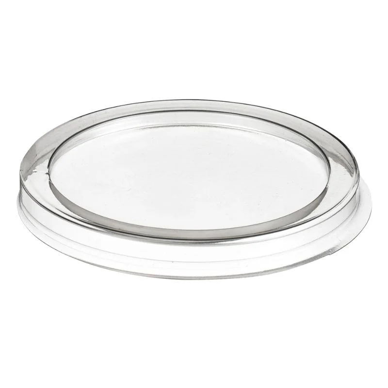 Produit De Marque Couvercle pour Pot à Glace et à Dessert en Bambou 105 ml - Lot de 50