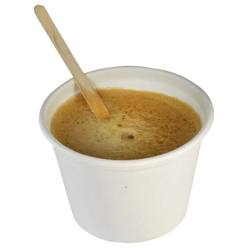 Livraison Express Pot Bodega en Pulpe de Canne Ø 77 mm - 140 ml - Lot de 25