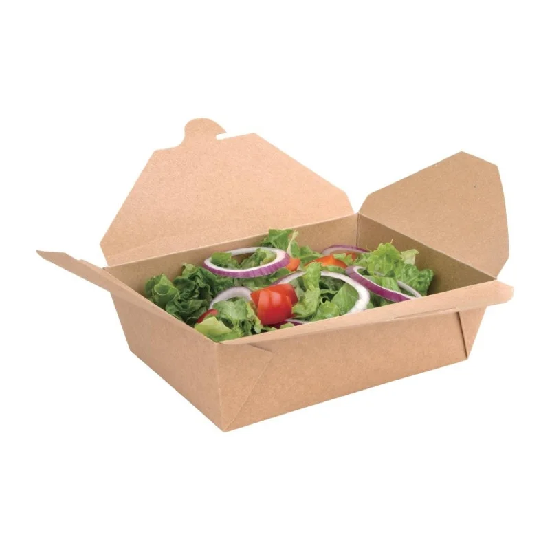 Boîtes Repas en Carton 197 mm - Lot de 200 Produit De Marque
