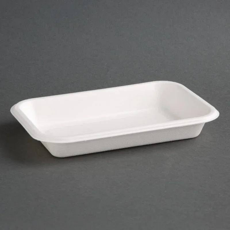Commande En Gros Barquettes Compostables en Bagasse 340 ml - Lot de 50