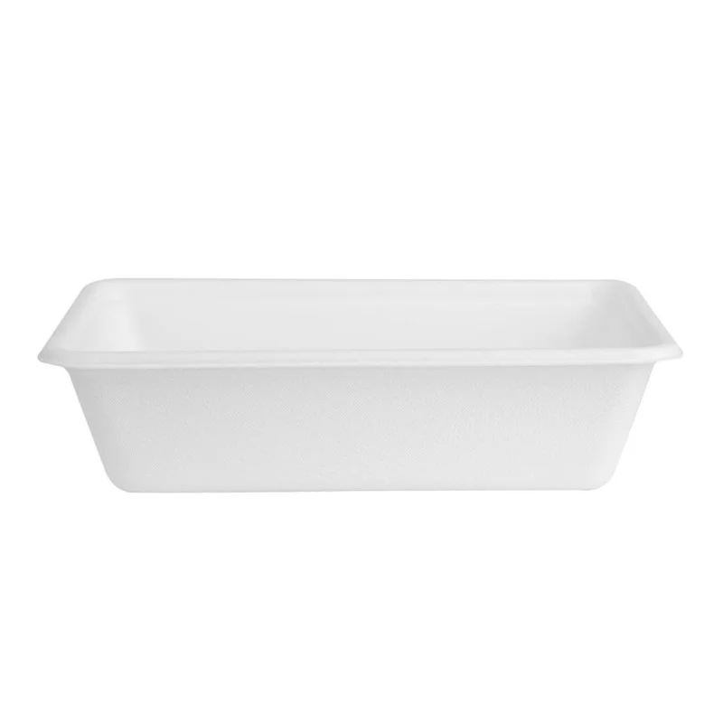 Barquettes Alimentaires en Bagasse Compostable 650ml - Lot de 100 Certifié