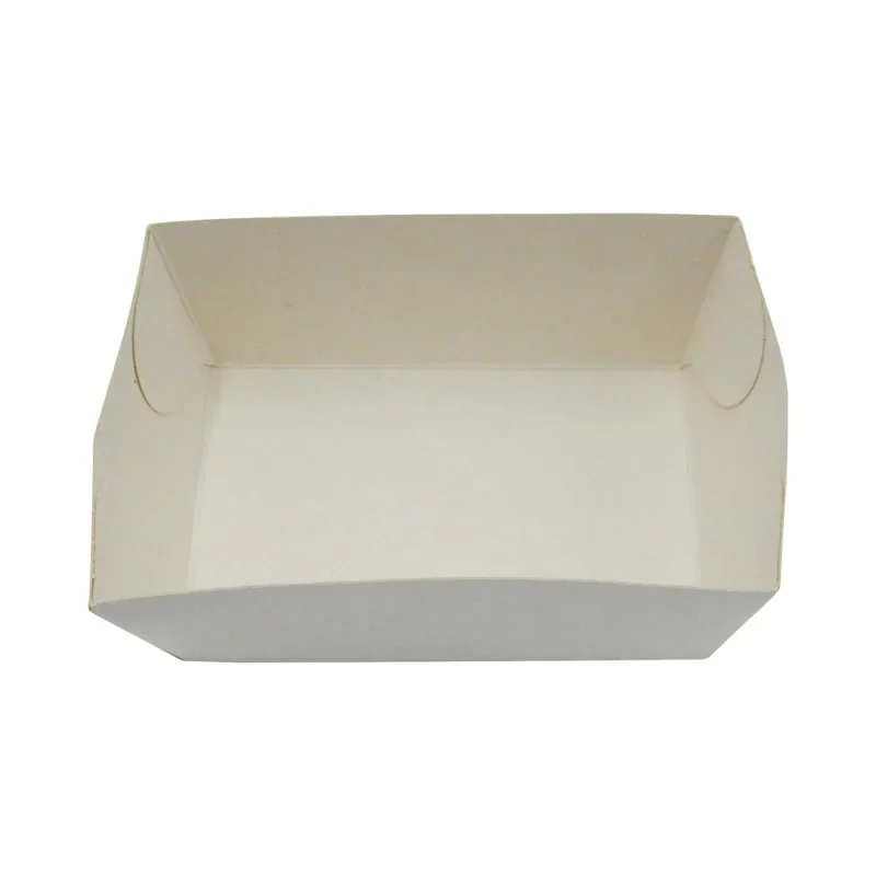 Marque Barquette à Frites en Carton - L 125 x P 85 mm - Lot de 250