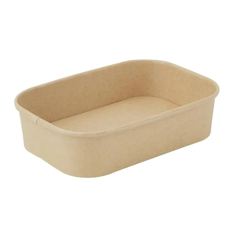 Petit Prix Barquettes Alimentaires Rectangulaires Recyclable 600 ml - Lot de 300