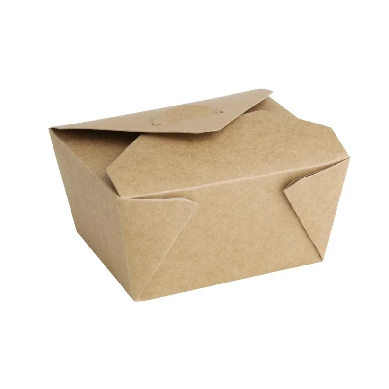 Boîtes Alimentaires en Carton Compostables 600 ml - Lot de 400 Livraison Gratuite