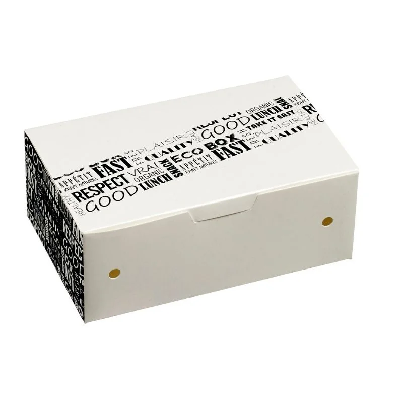 Boîte 6 Nuggets "District" en Carton - 114 x 73 x 45 mm - Lot de 50 Commander Vite