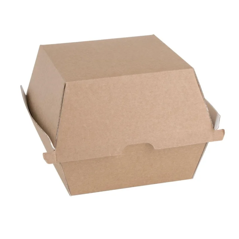 Commander Maintenant Petites Boîtes Hamburger Compostables 112 mm - Lot de 150