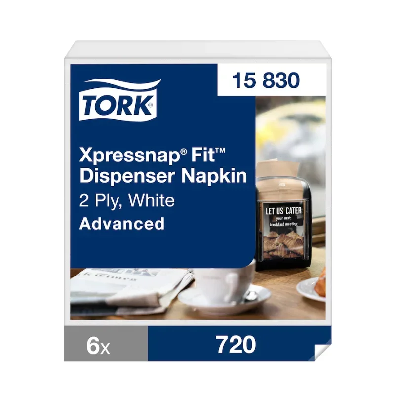Super Prix Serviettes Blanches pour Distributeur Xpressnap Fit® - Lot de 4320