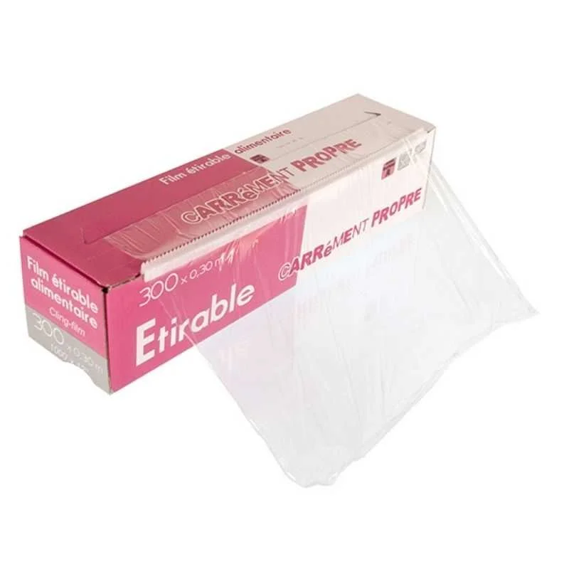 Boîte Distributrice avec Film Etirable Alimentaire - 300 x 0,30 m Solde