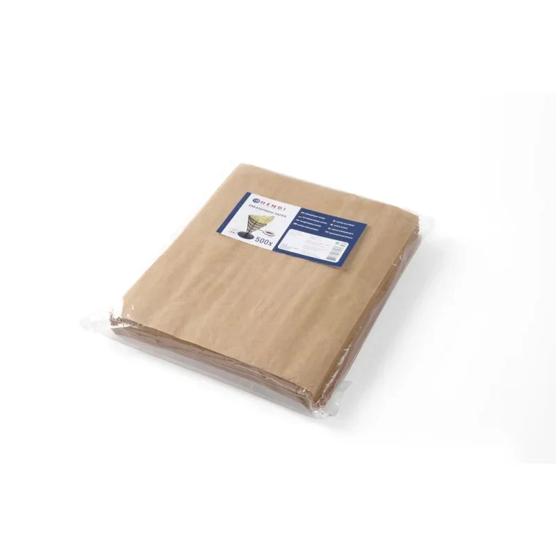 Papier Sulfurisé Beige - 200 x 250 mm - 500 unités Remise
