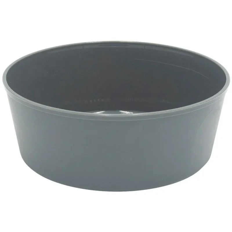 Bon Plan Bol à Salade Réutilisable Gris en PP - 1200 ml - Lot de 24
