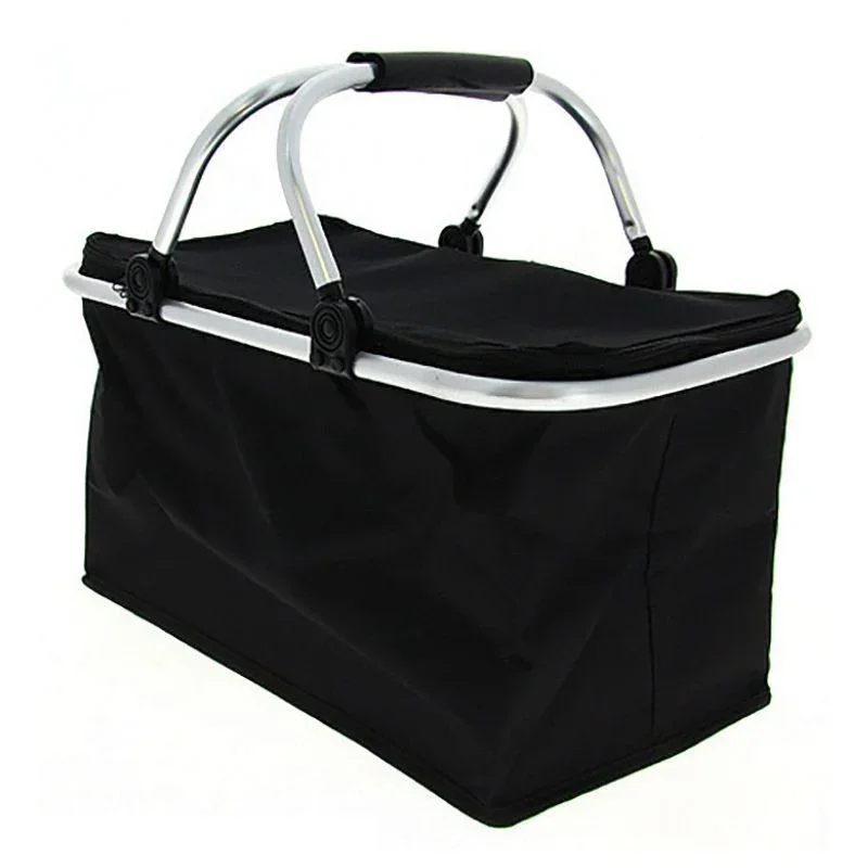 Super Prix Panier Isotherme Pliable Noir 445 x 280