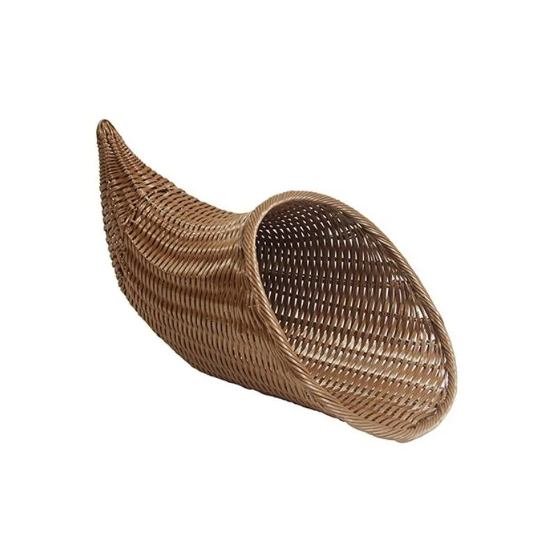 Pas Cher Panier à Licorne pour Poissonnerie Marron - L 650 x P 350 mm