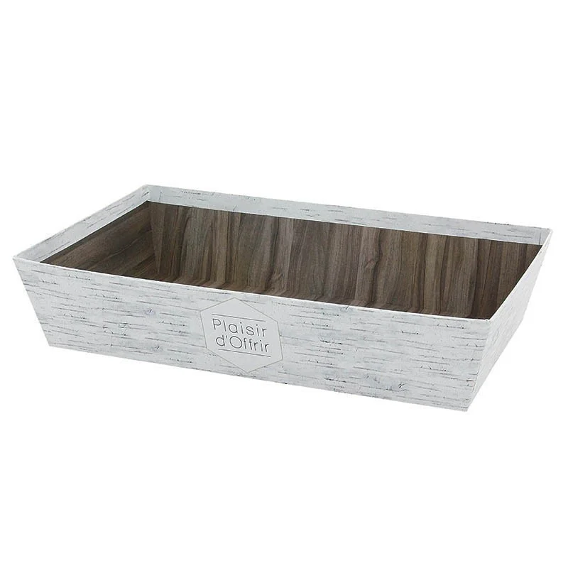 Livraison Express Corbeille Bouleau Rectangle GM - 360 x 270 mm