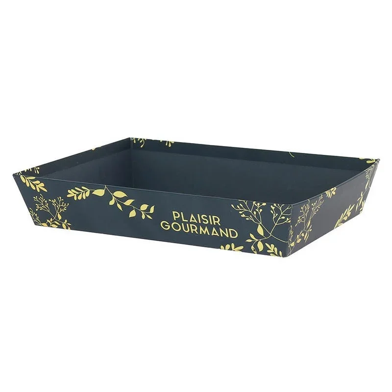 Achetez Aujourd’hui Corbeille Carton Rectangle Plaisir Gourmand PM - 260 x 200 mm
