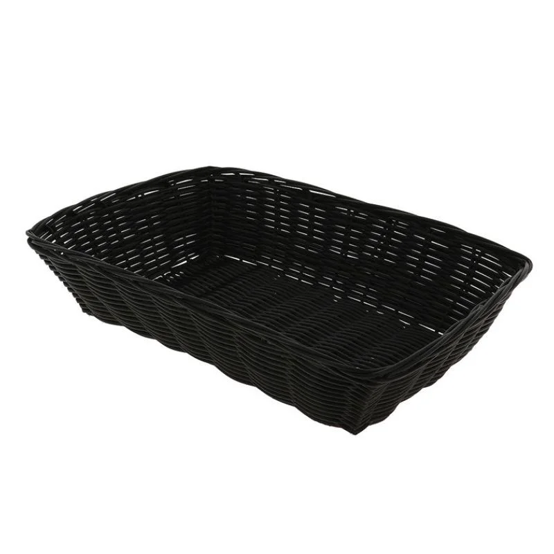 Corbeille Dordogne Noire en Polypropylène - 280 x 200 mm Commander Maintenant