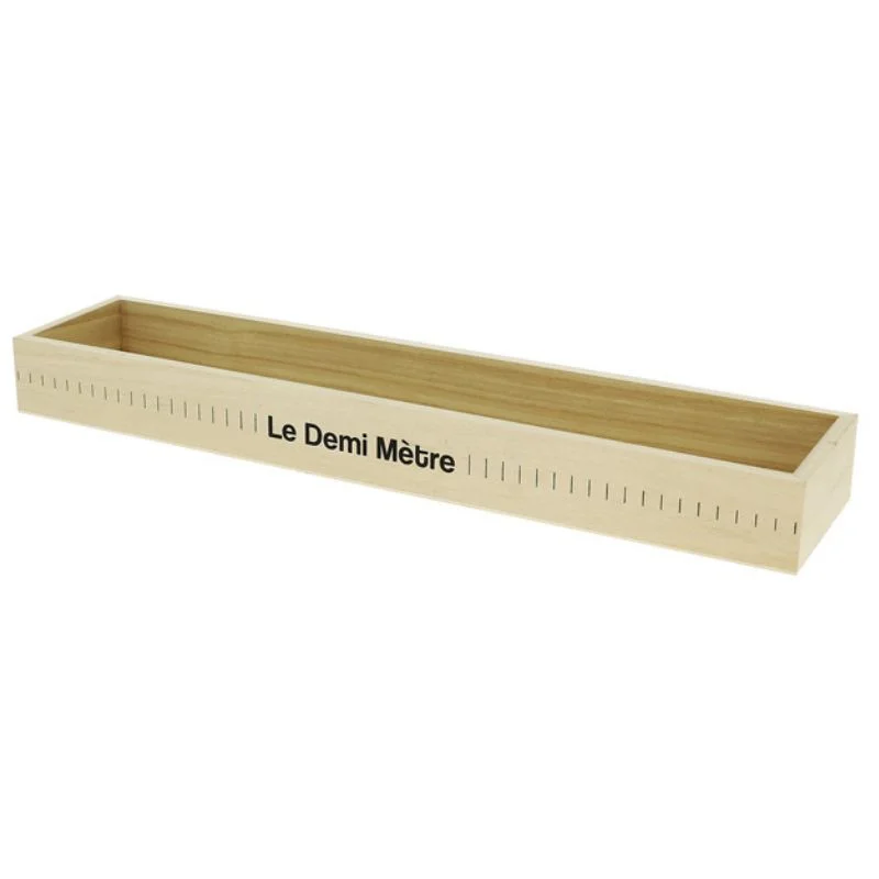 Acheter En Ligne Corbeille Rectangle en Bois - 500 x 110 mm