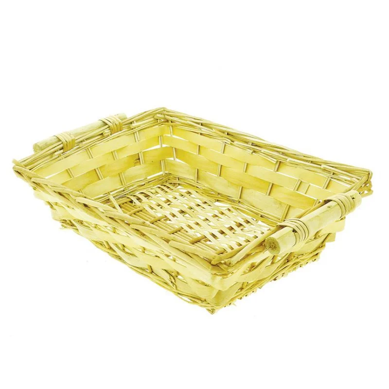 Nouvel Arrivage Corbeille Rectangulaire Osier 400 x 300 mm