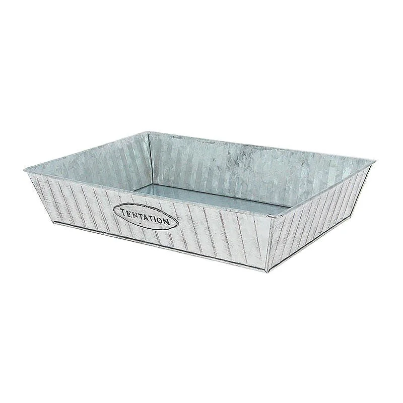 Corbeille Metal Tentation Rectangle MM - 330 x 230 mm Livraison Gratuite