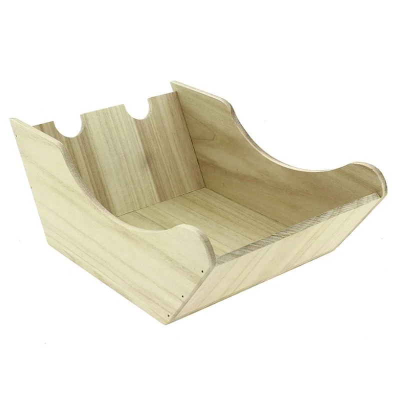 Paiement Sécurisé Corbeille Traineau Bois Empilable 325 x 225 mm