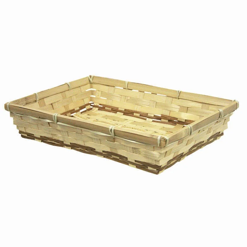 Corbeille Tarko Bambou Quito Rectangle - 280 x 200 mm Soldes