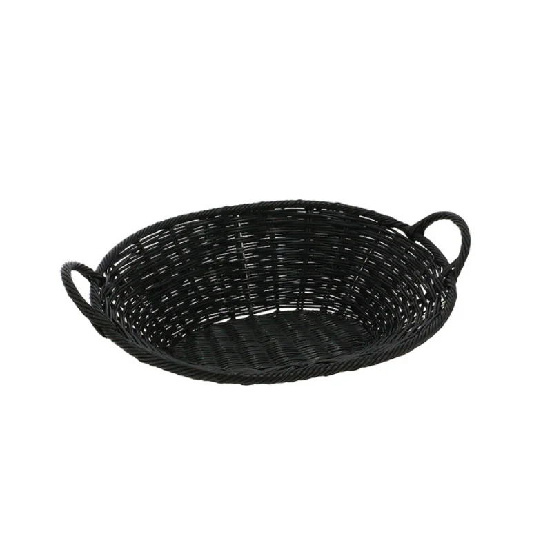Satisfait Ou Remboursé Corbeille Turbo Noir en Polypropylène - ⌀ 400 mm