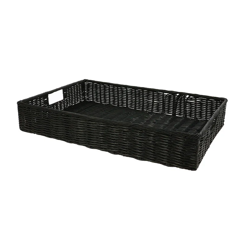 Corbeille en Polypropylène - Noire - L 600 mm Prix Promo
